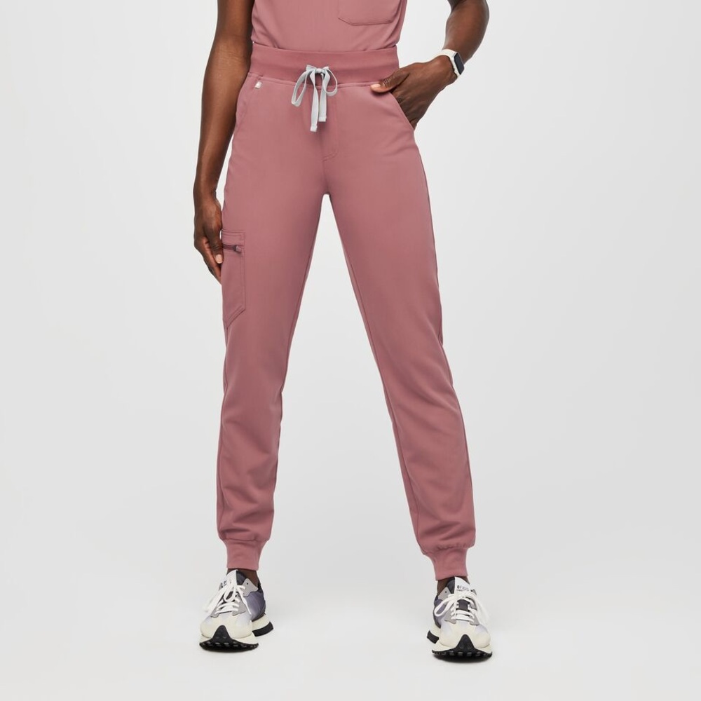 Figs Mauve jogger scrub pants